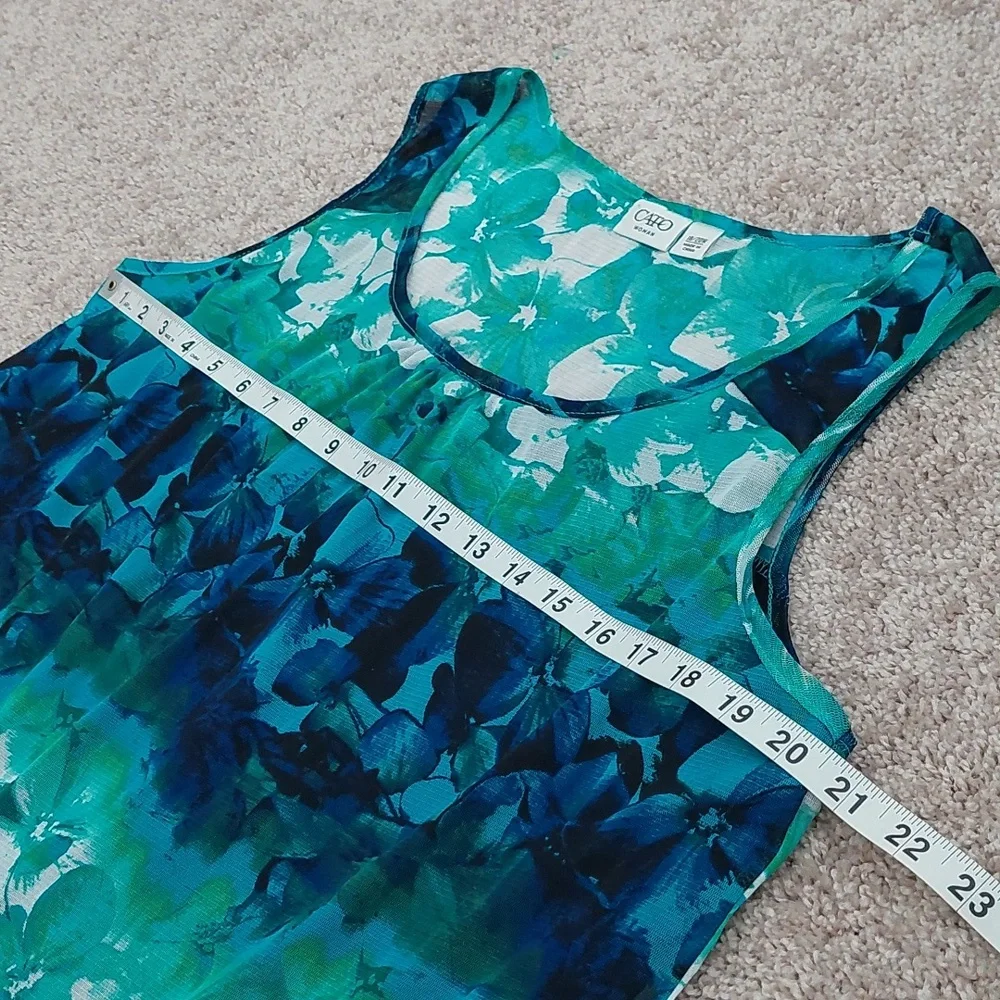 CATO pullover sleeveless blouse NWOT